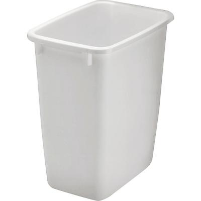 Rubbermaid Waste Basket 21 qt Capacity Plastic White