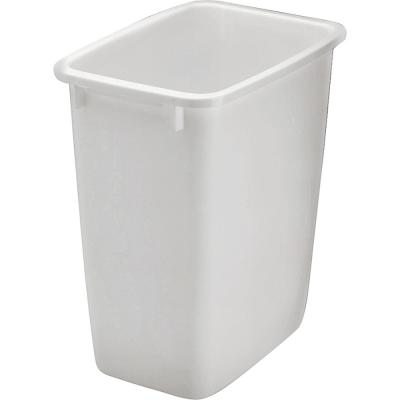 Rubbermaid Waste Basket 36 qt Capacity Plastic White