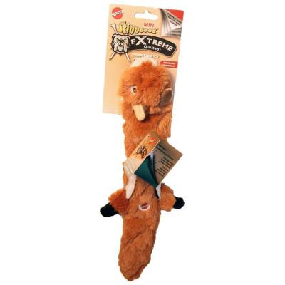 Skinneeez Mini Extreme Quilted Chipmunk Dog Toy