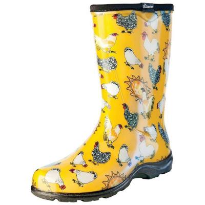 Sloggers Womens Waterproof Comfort Boot Chicken Yellow