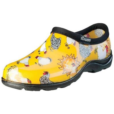 Sloggers Womens Waterproof Comfort Shoe Chicken Yellow