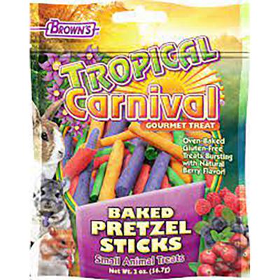 Browns Trop Pretzel Stick Small Animal 2 oz.