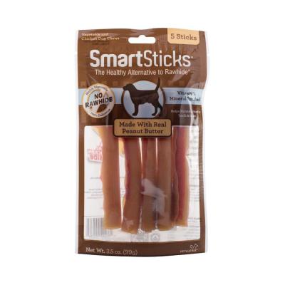 SmartBones SmartSticks Dog Treat Peanut Butter 5 Pack