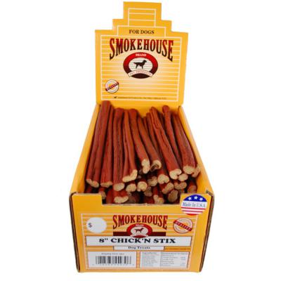 Smokehouse USA Made Chicken Stix Dog Treats 8 in.