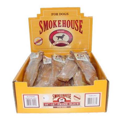 Smokehouse USA Made Prime Slice Dog Chew Shelf Display Box 10-12 in.