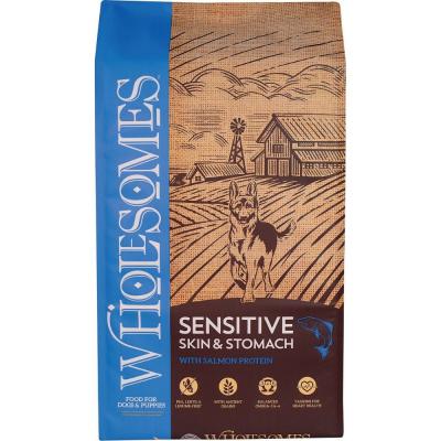 Wholesomes Sensitive Skin & Stomach Salmon 30 lb.