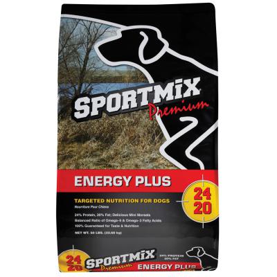 SPORTMIX Premium Energy Plus Adult Mini Chunk Dry Dog Food Chicken 50 lb.