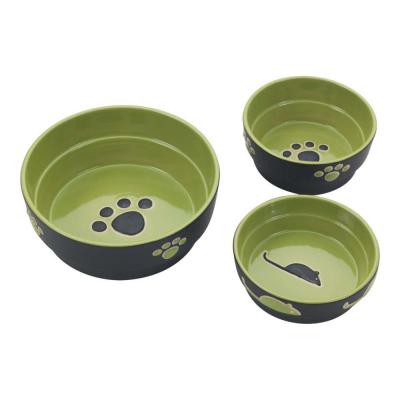 Spot Fresco Dog Bowl Green 7 in.