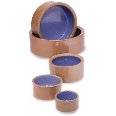 Spot Stoneware Crock Dog Bowl Blue 4.75 in.