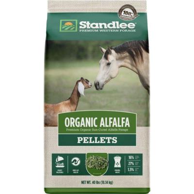 Standlee Organic Alfalfa Pellets 40 lb.