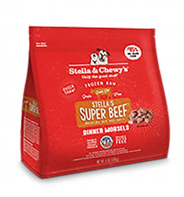 STELLA & CHEWY FROZEN BEEF MORSELS 4 lb.