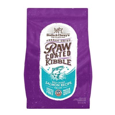 Stella & Chewy's Raw Coated Kibble Wild-Caught Salmon Recipe 10 lb.