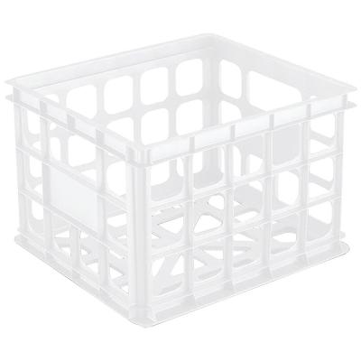 Sterilite Storage Crate White