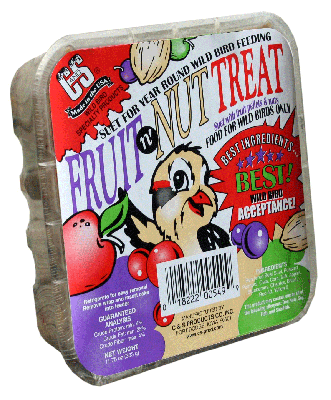 C&S Suet Fruit & Nut Treat 11.75 oz.