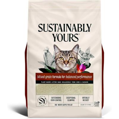 Sustainably Yours Natural Cat Litter Multi Cat 13 lbs