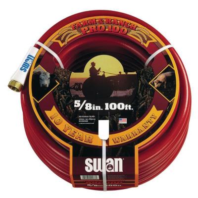 Swan Element Contractor Farm Hose Red 5/8 in. X 100 ft.