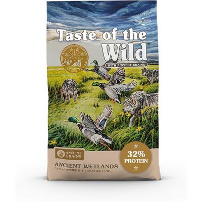 Taste of the Wild Ancient Wetlands Canine Recipe with Roasted Fowl and Ancient Grains 28 lb.