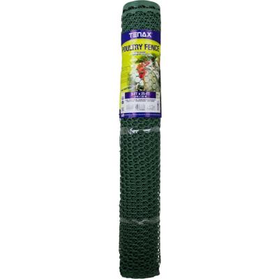 Tenax Plastic Hex Net Poultry Fence 3 x 25 ft.