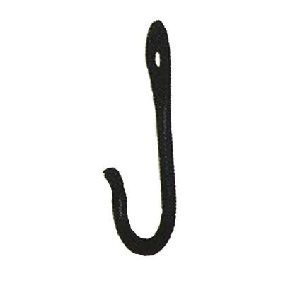 The Hookery Flared End J Hook 3 in. Black