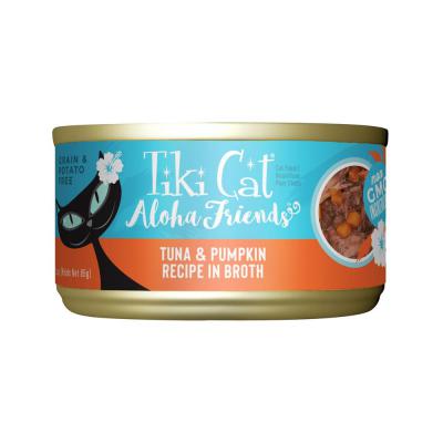 Tiki Cat Aloha Friends Wet Cat Food Tuna and Pumpkin 3 oz.