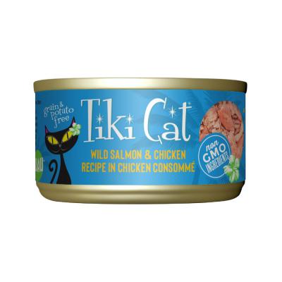 Tiki Cat Napili Salmon & Chicken 2.8 oz.