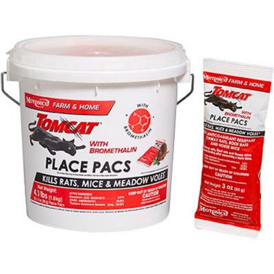 Tomcat w/Bromethalin Pelleted Place Pacs Pail 3 oz. 22 ct