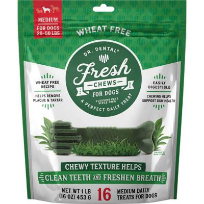 Dr. Dental Fresh Chews For Dogs 26-50 lb. 16 oz.