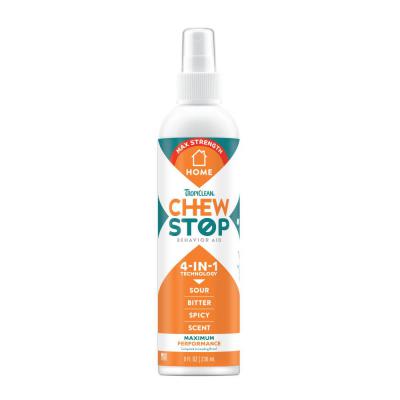 TropiClean Chew Stop Behavior Aid Max Strength Home Spray 8 oz.