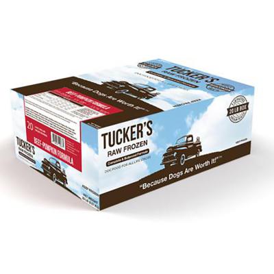 Tuckers Raw Frozen Beef & Pumpkin Formula Dog Food 20 lb.