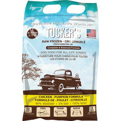 Tuckers Raw Frozen Chicken & Pumpkin 6 lb.