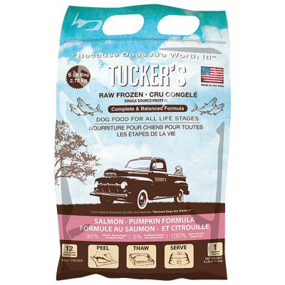 Tuckers Raw Frozen Salmon & Pumpkin 6 lb.