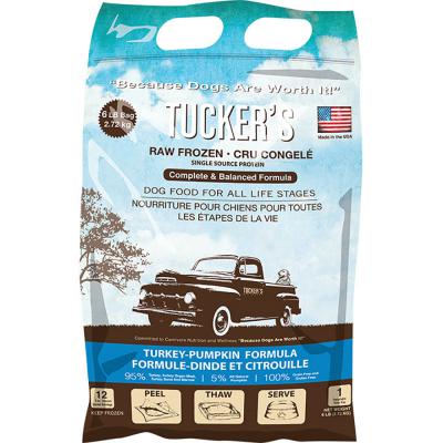 Tuckers Raw Frozen Turkey & Pumpkin 6 lb.