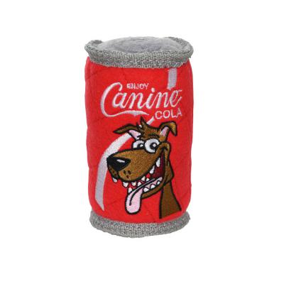 Tuffy Soda Can Durable Dog Toy Canine Cola 2.75 in.