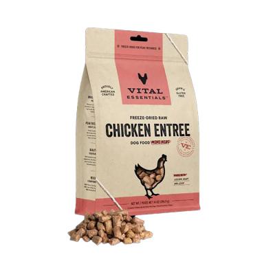 Vital Essentials Freeze Dried Raw Chicken Entree Mini Nibs 14 oz.