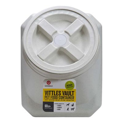 Vittles Vault Outback Stackable Pet Food Container White 60 lb.