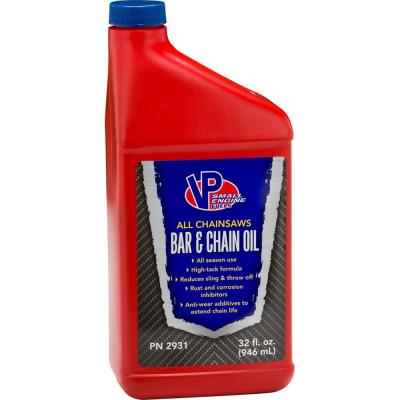 VP Racing Bar and Chain Oil 465 deg F Flash 1 qt.