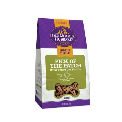 Wellness Old Mother Hubbard Pick of the Patch Natural Grain Free Mini Oven-Baked Biscuits Dog Treats 16 oz.