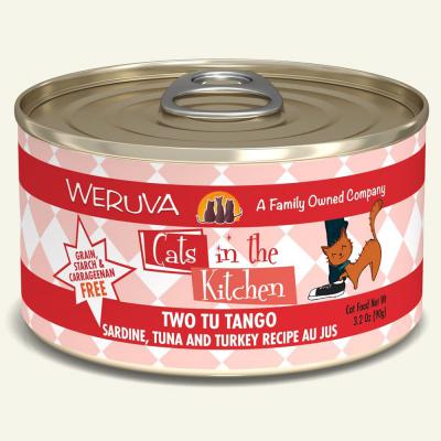 Weruva Cats In The Kitchen Two Tu Tango 3.2 oz.