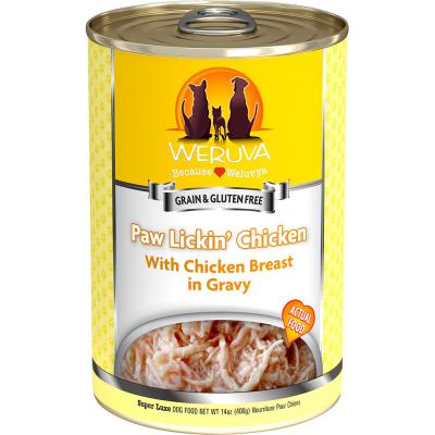 Weruva Dog Paw Lickin' Chicken 14 oz.