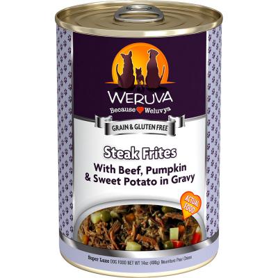 Weruva Dog Steak Frites 14 oz.