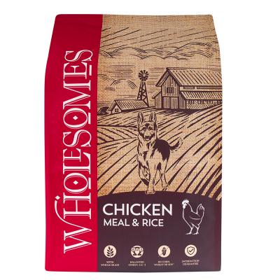 Wholesomes Adult Chicken Meal & Rice Recipe Dog Food 40 lb.