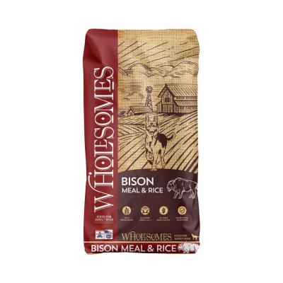 Wholesomes Dry Dog Food Bison Meal & Rice 35 lb.