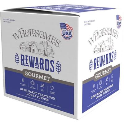 Wholesomes Rewards Gourmet Bacon Biscuits 20 lb.