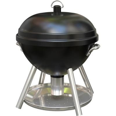 Wild Bird Lovers Kettle Grill Smoker Bird Feeder Black 2 lb.