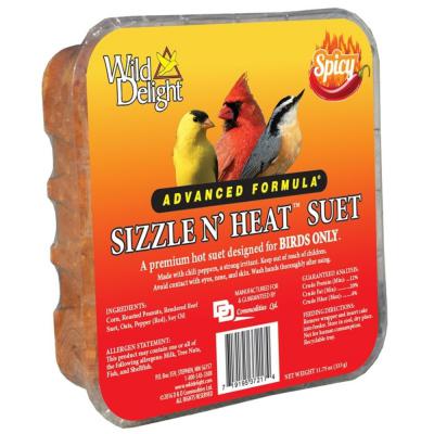 Wild Delight Advanced Sizzle N' Heat Suet 11.75 oz.