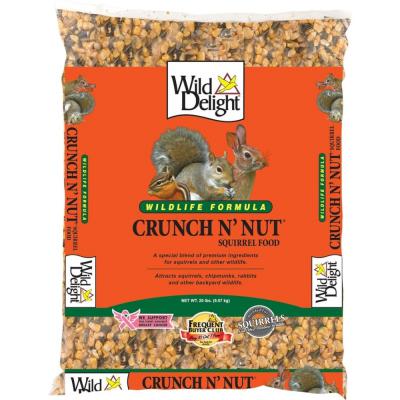 Wild Delight Wildlife Crunch N' Nut Squirrel Food 20 lb.