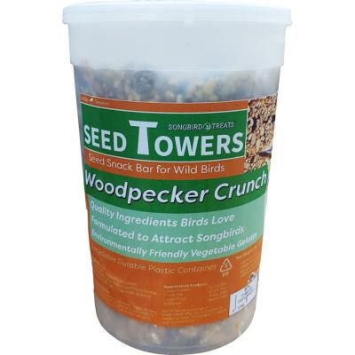 Wildlife Sciences Songbird Treat Tower Woodpecker 72 oz.