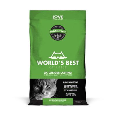 World's Best Cat Litter Original Unscented Cat Litter 15 lb.