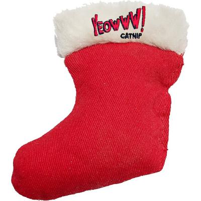 YEOWWW! Catnip Cat Toy Christmas Stocking