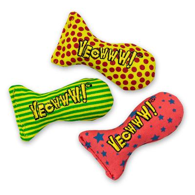 Yeowww Tin of Stinkies Catnip Sardine Cat Toy 3 Pack